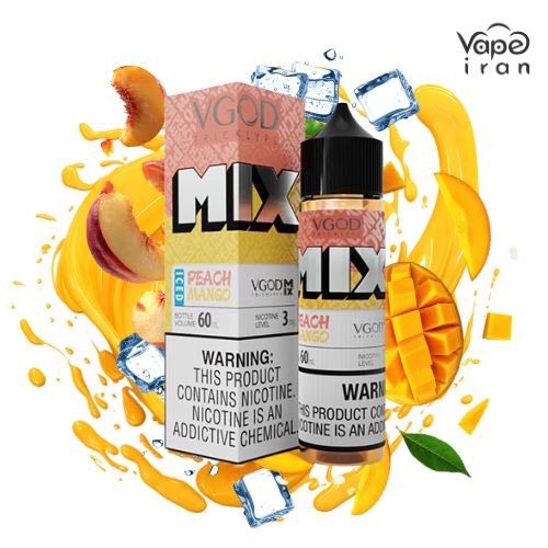 جویس هلو انبه و یخ ویگاد VGOD Iced Peach Mango