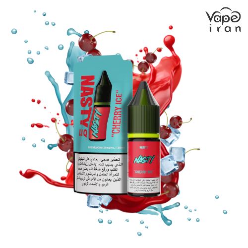 سالت نیکوتین آلبالو یخ نستی Nasty LIQ Cherry Ice 10ml
